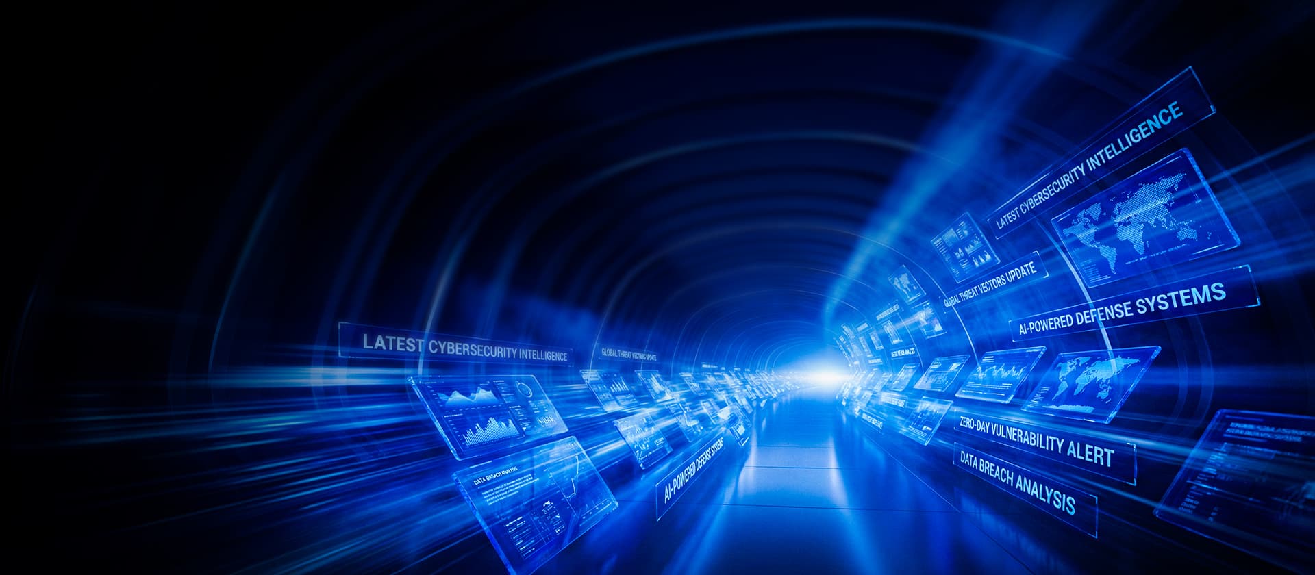 Digital Tunnel Background